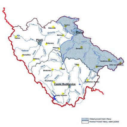 Oblast  povodí Dolní Vltavy