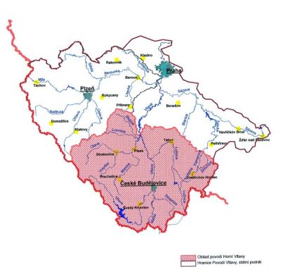Oblast povodí Horní Vltavy